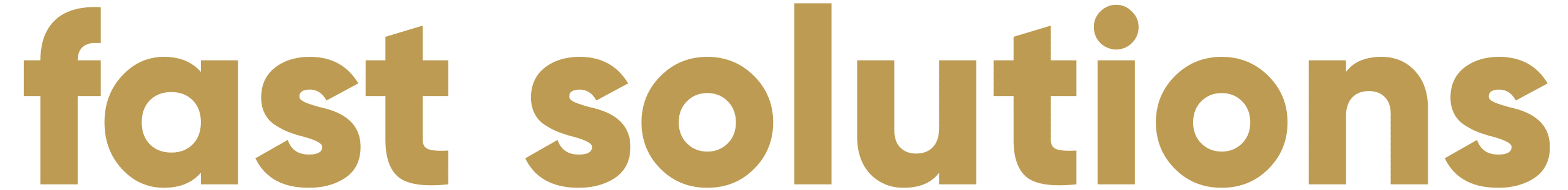 Tekstlogo met de woorden "snelle oplossingen" in vette, gouden kleine letters op een transparante achtergrond.